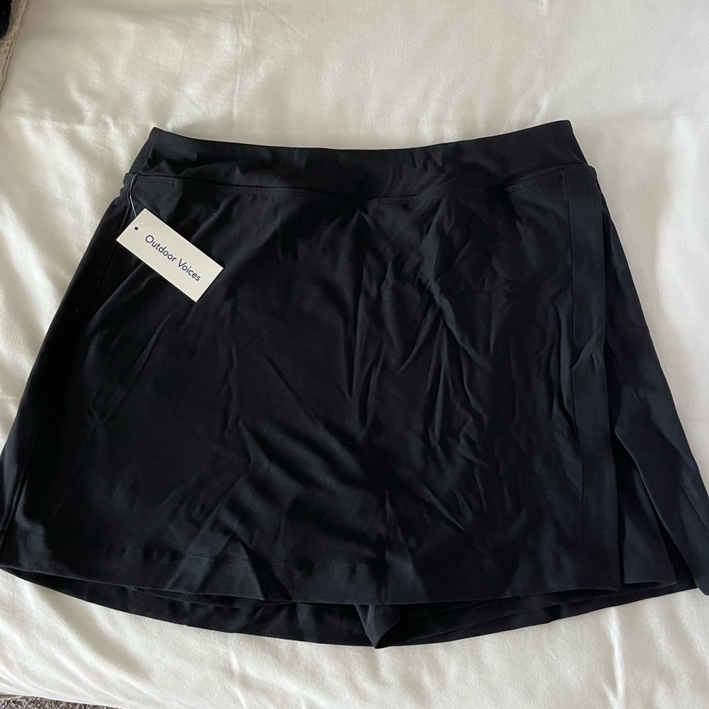 Outdoor Voices - Court Skort - Black - Large